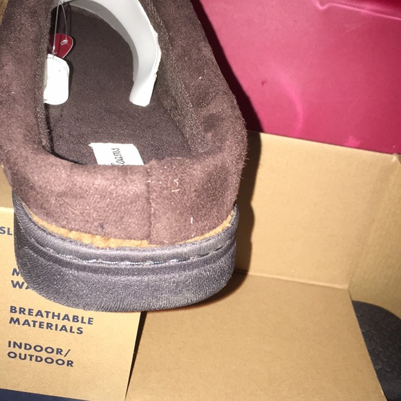 🏈🏈Size 10 -Gorgeous new man slippers Cognac - Picture 6 of 6